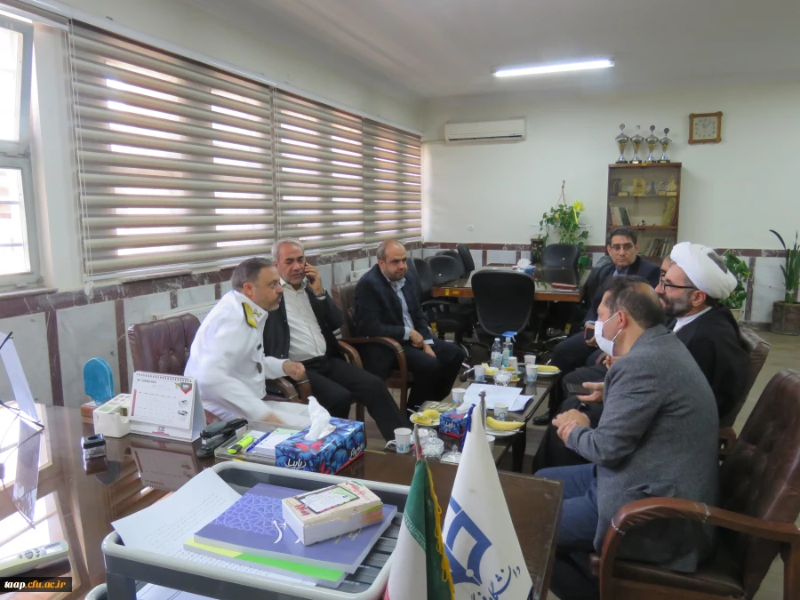 جلسه هماهنگی جهت مکان قرار شهیدگمنام در پردیس علامه امینی تبریز 3