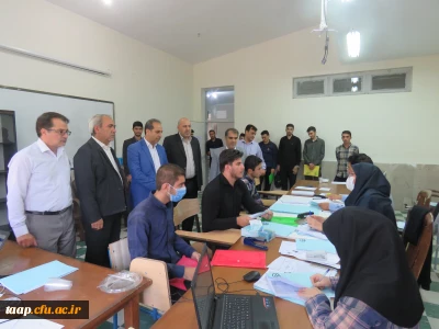 با حضور رئیس اداره امور پرسنلی اعضای هیات علمی و رئیس اداره بازنشستگی اعضای غیر هیات علمی سازمان مرکزی انجام شد:

بازدید آقای علی زمانی و عباس بروغنی از روند برگزاری مصاحبه معرفی شدگان چند برابر ظرفیت پردیس های استان آذربایجان شرقی 