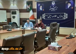 نشست صمیمانه جناب آقای دکتر صحرایی رییس دانشگاه فرهنگیان کشور با جمعی از مسئولین و فعالین علمی پردیس علامه امینی تبریز 3