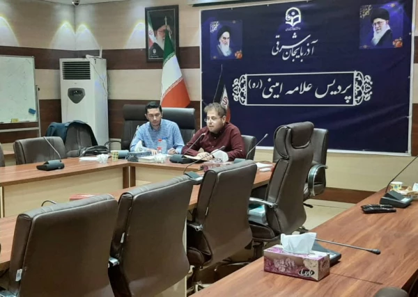 نشست صمیمانه جناب آقای دکتر صحرایی رییس دانشگاه فرهنگیان کشور با جمعی از مسئولین و فعالین علمی پردیس علامه امینی تبریز 3