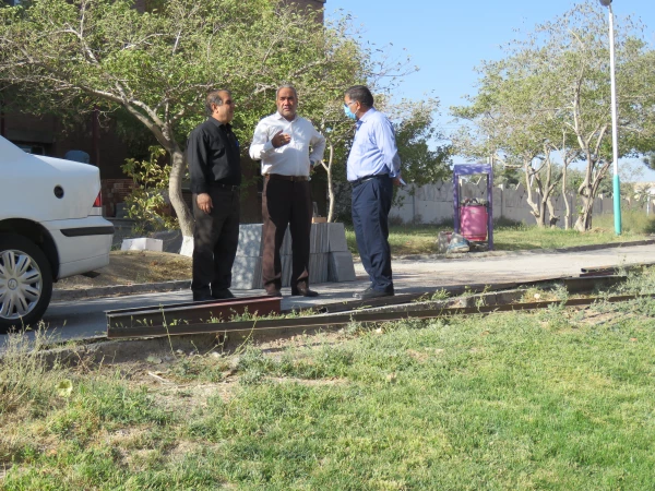 بازدید دکتر انصاری راد از آماده سازی پردیس علامه امینی تبریز برای بازگشایی دانشگاه در نیمسال تحصیلی 1401 2