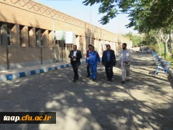 بازدید دکتر تراب محمدی معاون سیاسی استاندار آذربایجان شرقی و هیات همراه روز پنجشنبه 7 مهرماه از مراحل آماده سازی پردیس علامه امینی جهت استقبال وآموزش حضوری دانشجویان 4