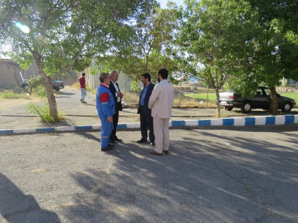 بازدید دکتر تراب محمدی معاون سیاسی استاندار آذربایجان شرقی و هیات همراه روز پنجشنبه 7 مهرماه از مراحل آماده سازی پردیس علامه امینی جهت استقبال وآموزش حضوری دانشجویان 6