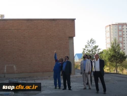 بازدید دکتر تراب محمدی معاون سیاسی استاندار آذربایجان شرقی و هیات همراه روز پنجشنبه 7 مهرماه از مراحل آماده سازی پردیس علامه امینی جهت استقبال وآموزش حضوری دانشجویان 10
