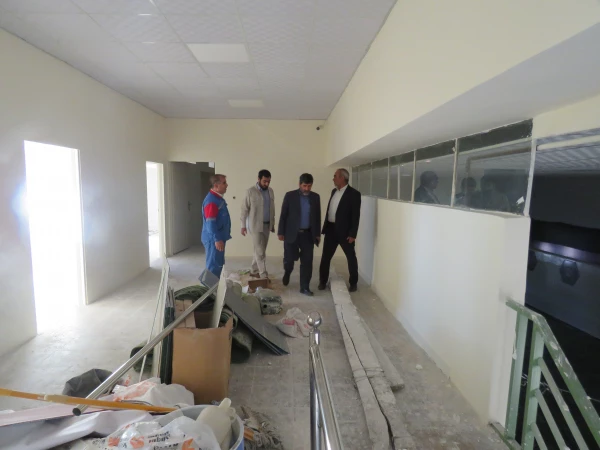 بازدید دکتر تراب محمدی معاون سیاسی استاندار آذربایجان شرقی و هیات همراه روز پنجشنبه 7 مهرماه از مراحل آماده سازی پردیس علامه امینی جهت استقبال وآموزش حضوری دانشجویان 12