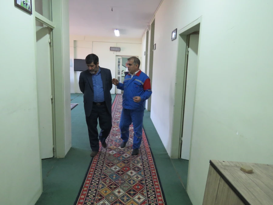 بازدید دکتر تراب محمدی معاون سیاسی استاندار آذربایجان شرقی و هیات همراه روز پنجشنبه 7 مهرماه از مراحل آماده سازی پردیس علامه امینی جهت استقبال وآموزش حضوری دانشجویان 15