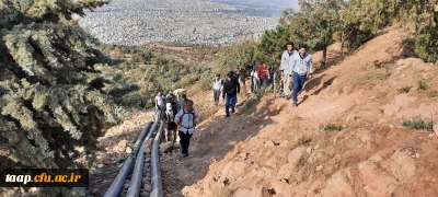 برگزاری همایش کوهپیمایی به مناسبت گرامیداشت هفته تربیت بدنی
