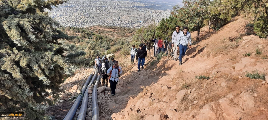 برگزاری همایش کوهپیمایی به مناسبت گرامیداشت هفته تربیت بدنی 2