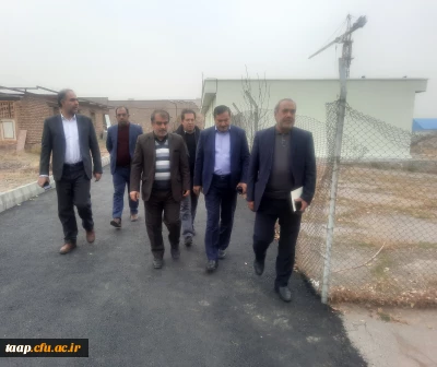 بازدیدحجت الاسلام و المسلمین تقوی و دکتر علی خاکی از پردیس علامه امینی تبریز