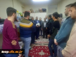 بازدیدحجت الاسلام و المسلمین تقوی و دکتر علی خاکی از پردیس علامه امینی تبریز 8