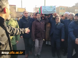 لالایی فرهنگیان تبریز بر پیکر یک شهید گمنام 4