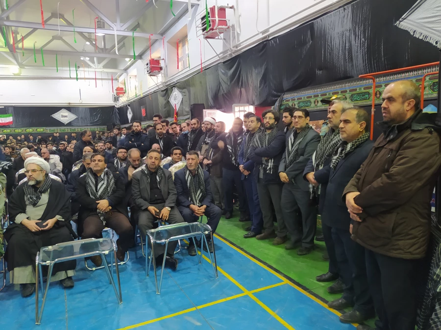 لالایی فرهنگیان تبریز بر پیکر یک شهید گمنام 8