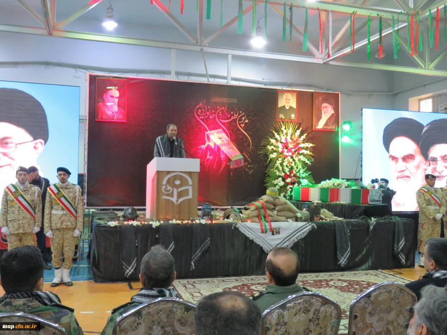 لالایی فرهنگیان تبریز بر پیکر یک شهید گمنام 12