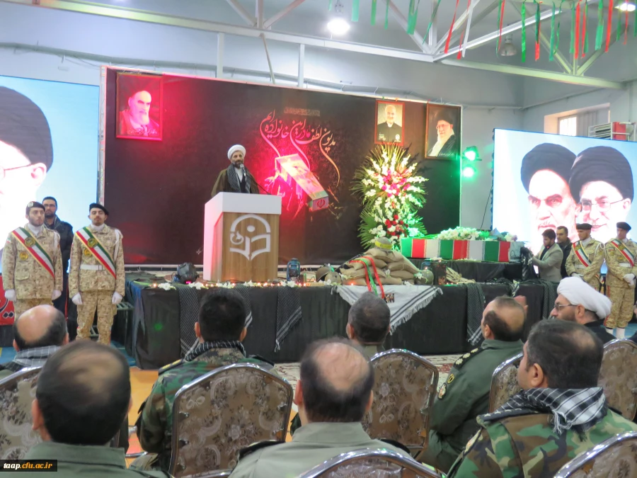 لالایی فرهنگیان تبریز بر پیکر یک شهید گمنام 13