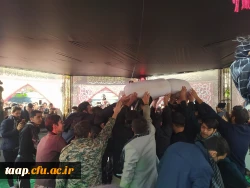 لالایی فرهنگیان تبریز بر پیکر یک شهید گمنام 17