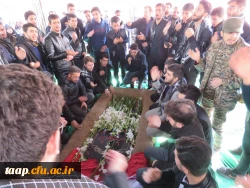 لالایی فرهنگیان تبریز بر پیکر یک شهید گمنام 22