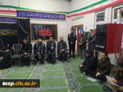 شام غریبان شهیدگمنام مورخه 1401/10/07 در نمازخانه پردیس علامه امینی تبریز برگزارشد. 2