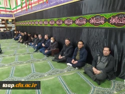 شام غریبان شهیدگمنام مورخه 1401/10/07 در نمازخانه پردیس علامه امینی تبریز برگزارشد. 2