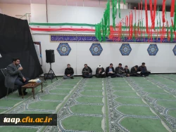 مراسم سالگردشهادت سپهبد شهید حاج قاسم سلیمانی در دانشگاه فرهنگیان پردیس علامه امینی تبریز 3