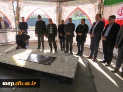 مراسم سالگردشهادت سپهبد شهید حاج قاسم سلیمانی در دانشگاه فرهنگیان پردیس علامه امینی تبریز 11