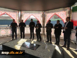 مراسم سالگردشهادت سپهبد شهید حاج قاسم سلیمانی در دانشگاه فرهنگیان پردیس علامه امینی تبریز 12