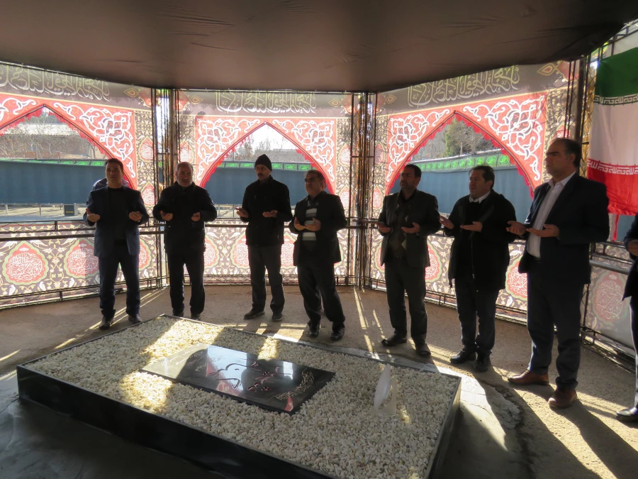 مراسم سالگردشهادت سپهبد شهید حاج قاسم سلیمانی در دانشگاه فرهنگیان پردیس علامه امینی تبریز 12