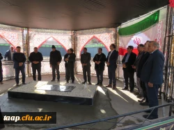 مراسم سالگردشهادت سپهبد شهید حاج قاسم سلیمانی در دانشگاه فرهنگیان پردیس علامه امینی تبریز 14