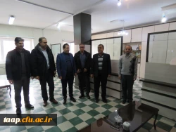 بازدید هیات رئیسه از کیفیت برگزاری امتحانات  نیمسال اول دی 1401 6