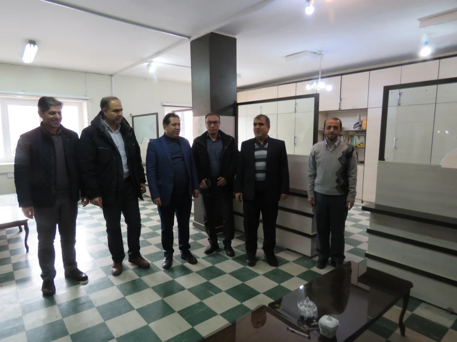 بازدید هیات رئیسه از کیفیت برگزاری امتحانات  نیمسال اول دی 1401 6