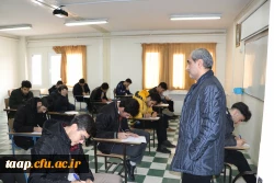 بازدید هیات رئیسه از کیفیت برگزاری امتحانات  نیمسال اول دی 1401 10
