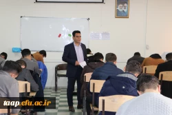 بازدید هیات رئیسه از کیفیت برگزاری امتحانات  نیمسال اول دی 1401 15
