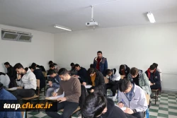 بازدید هیات رئیسه از کیفیت برگزاری امتحانات  نیمسال اول دی 1401 16