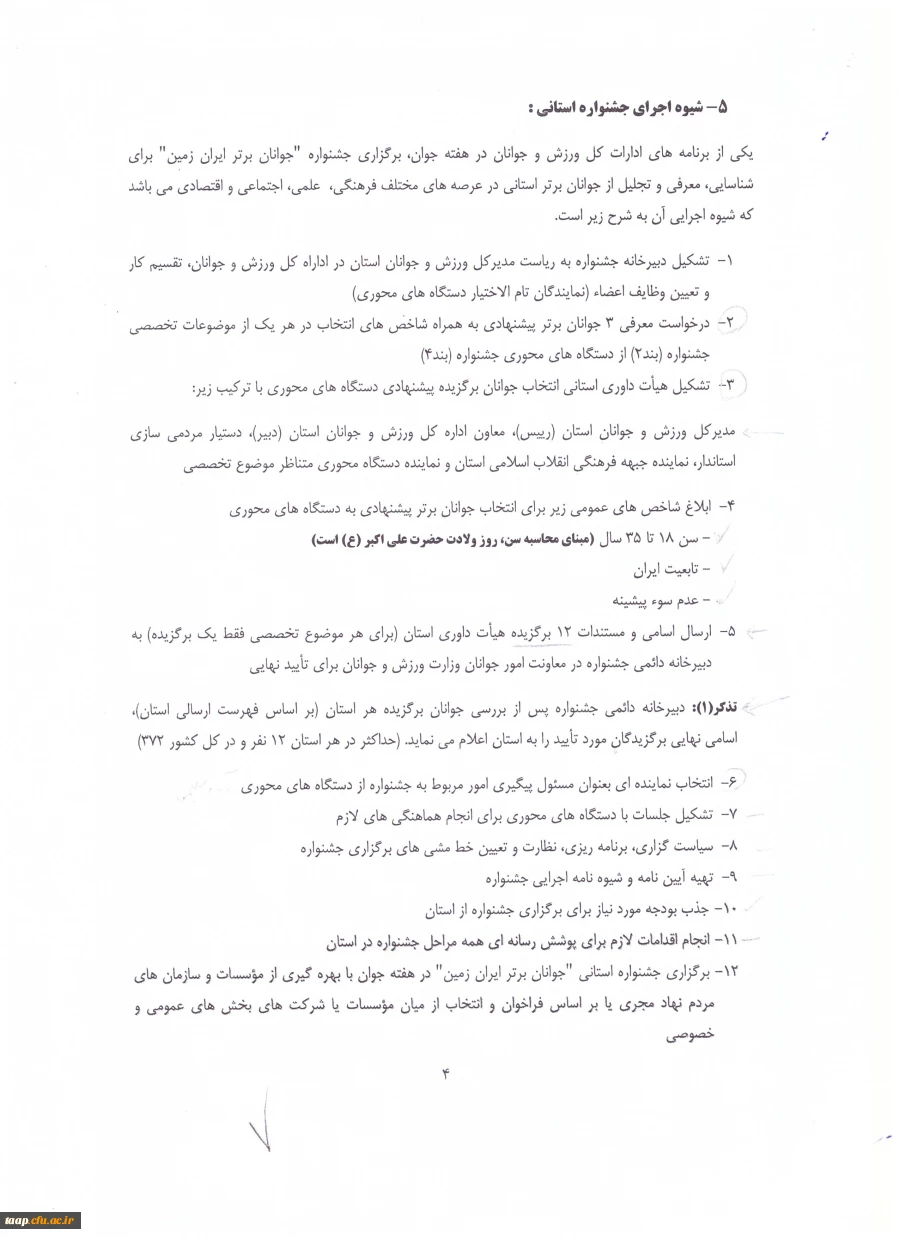 جشنواره جوانان برتر ایران زمین  5