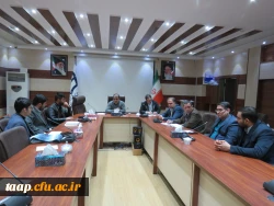 جلسه هماهنگی چهلم شهیدگمنام با حضور هیات رئیسه پردیس علامه امینی تبریز 3