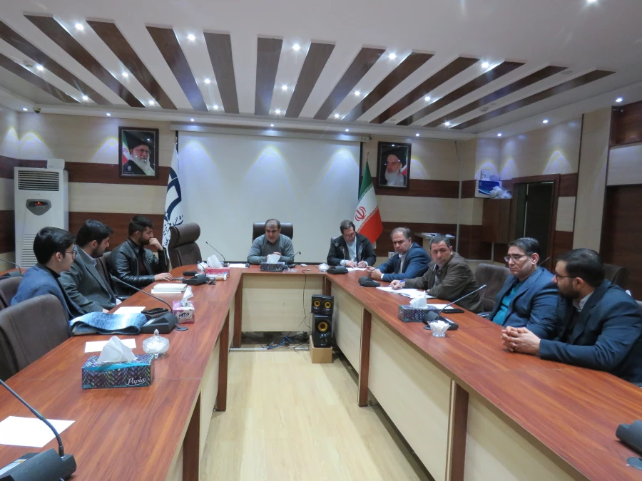 جلسه هماهنگی چهلم شهیدگمنام با حضور هیات رئیسه پردیس علامه امینی تبریز 3