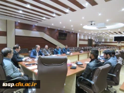 جلسه هماهنگی چهلم شهیدگمنام با حضور هیات رئیسه پردیس علامه امینی تبریز 4