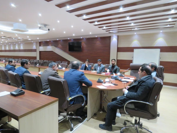 جلسه هماهنگی چهلم شهیدگمنام با حضور هیات رئیسه پردیس علامه امینی تبریز 5