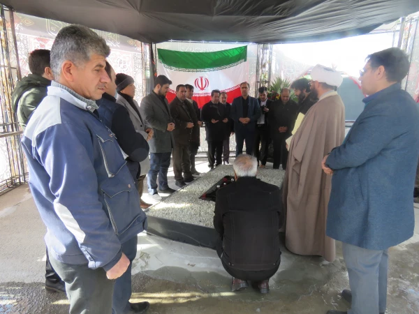 آیین گرامیداشت چهلم شهیدگمنام 10