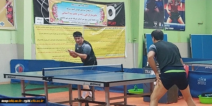 قهرمانی تیم تنیس روی میز دانشگاه فرهنگیان آذربایجان شرقی در مسابقات کارکنان دستگاه های اجرایی استان  3