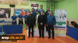 قهرمانی تیم تنیس روی میز دانشگاه فرهنگیان آذربایجان شرقی در مسابقات کارکنان دستگاه های اجرایی استان  2