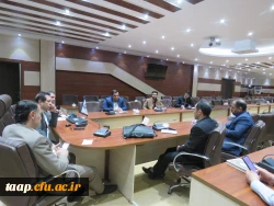 اولین جلسه کارگروه مبارزه با موادمخدر پردیس علامه امینی برگزار شد. 5