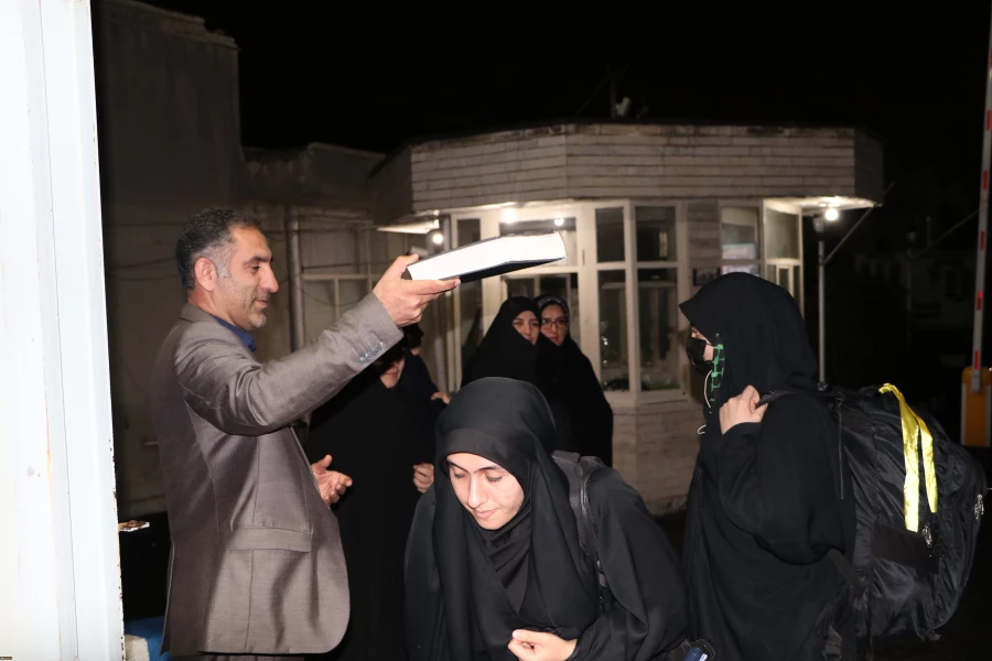 اعزام دانشجویان دانشگاه فرهنگیان آذربایجان شرقی به اردوی راهیان نور 7