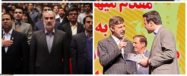 تقدیر از مهدی چیت ساز در سی امین دوره جشنواره دانشجوی نمونه کشوری در سالن اجلاس سران پایتخت 5