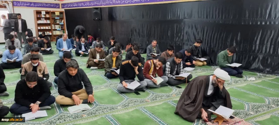 برگزاری محفل جزءخوانی قرآن کریم درماه بهارقرآن  2