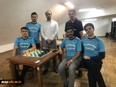 کسب مقام قهرمانی تیم شطرنج در ورزش های همگانی استانی 