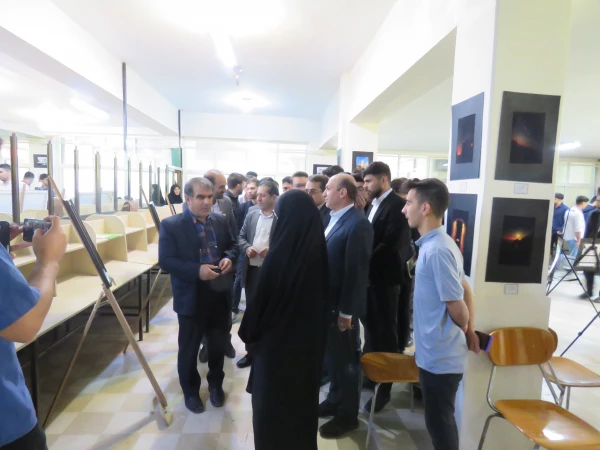 افتتاح دهمین نمایشگاه آثار هنری دانشجویان دانشگاه فرهنگیان آذربایجان شرقی  3