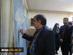 افتتاح دهمین نمایشگاه آثار هنری دانشجویان دانشگاه فرهنگیان آذربایجان شرقی  5