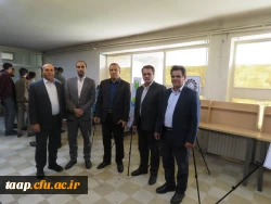 افتتاح دهمین نمایشگاه آثار هنری دانشجویان دانشگاه فرهنگیان آذربایجان شرقی  7