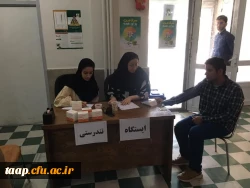 برگزاری ایستگاه تندرستی به مناسبت هفته سلامت و سراهای دانشجویی 4