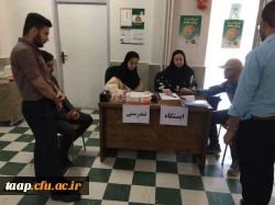 برگزاری ایستگاه تندرستی به مناسبت هفته سلامت و سراهای دانشجویی 5